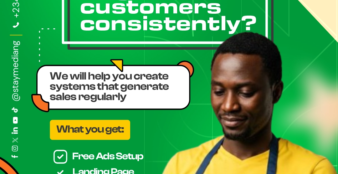 Are you struggling to get customers consistently?