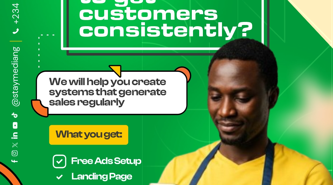Are you struggling to get customers consistently?