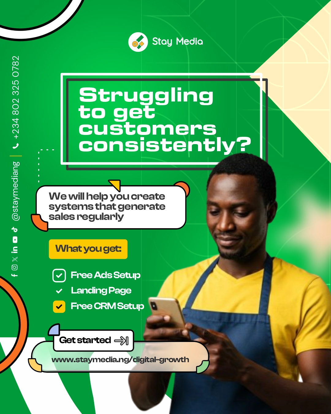 Are you struggling to get customers consistently?